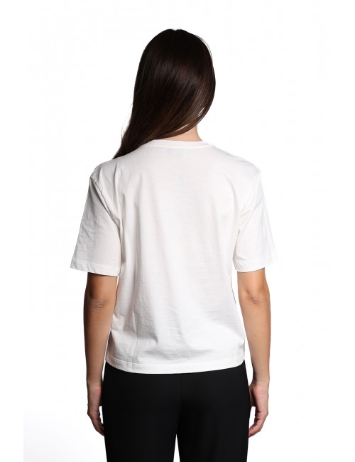 t-shirt jijil DONNA 0008 PANNA -  JPE24TS292 vista posteriore