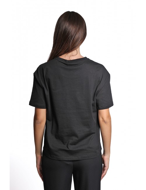 t-shirt jijil DONNA 0002 NERA - JPI24TS319 vista posteriore