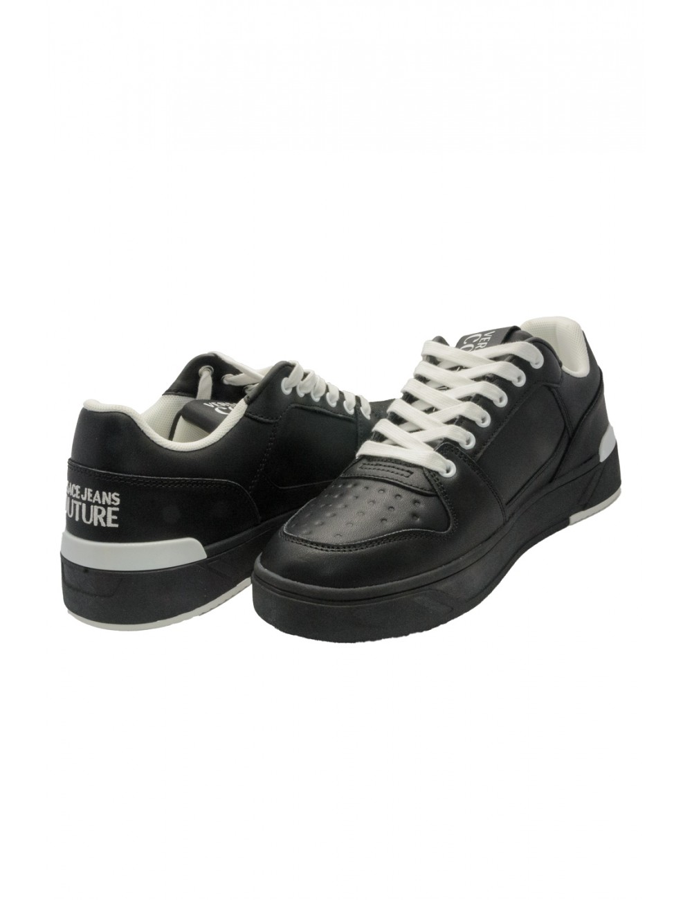 scarpe versace jeans couture UOMO NERE 899 - 79YA3SJ1 vista laterale
