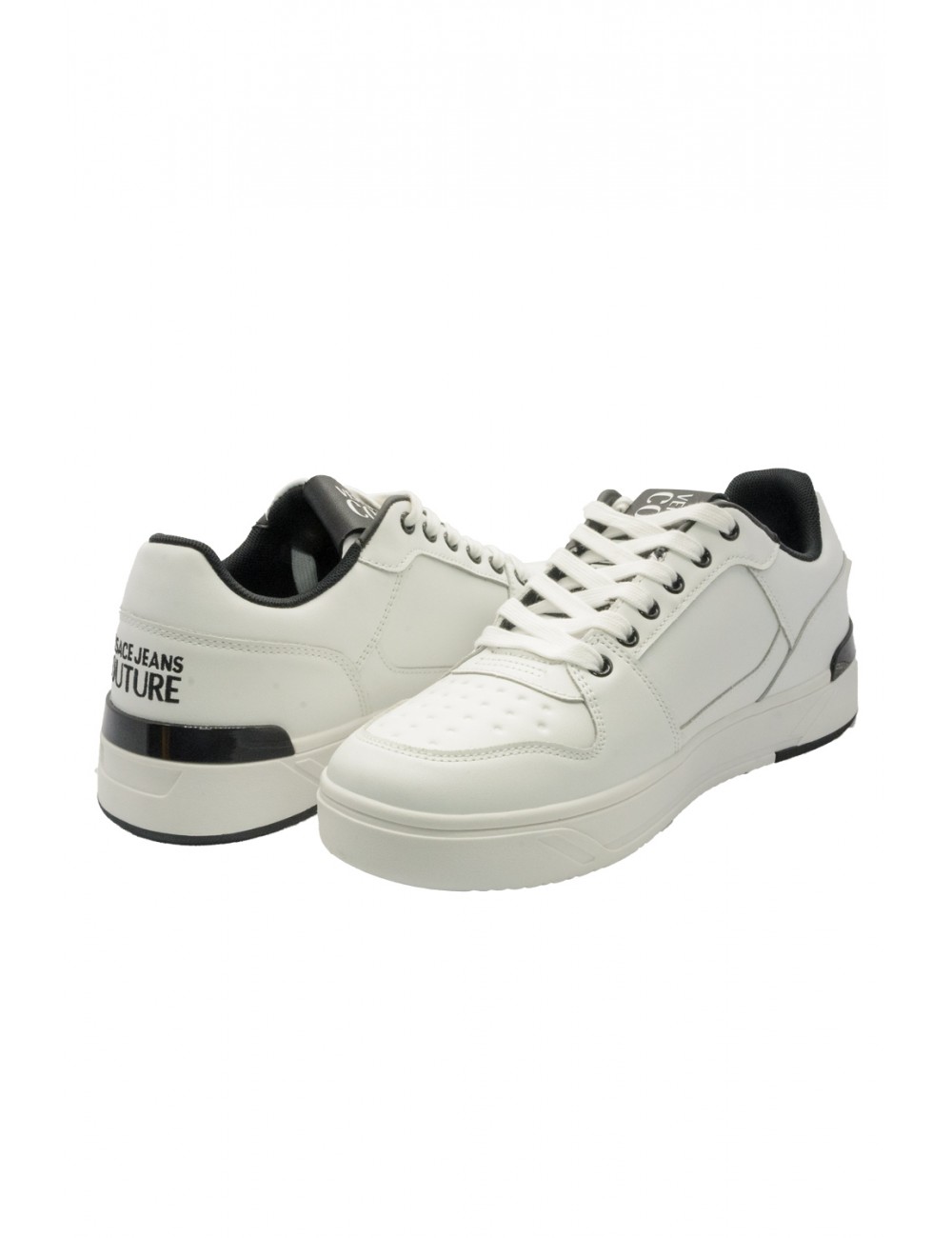 scarpe versace jeans couture UOMO BIANCHE 003 - 79YA3SJ vista laterale