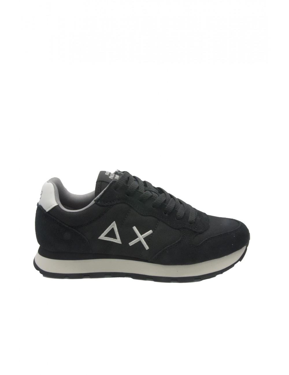scarpe sun68 UOMO 11 NERE - TOM SOLID vista laterale