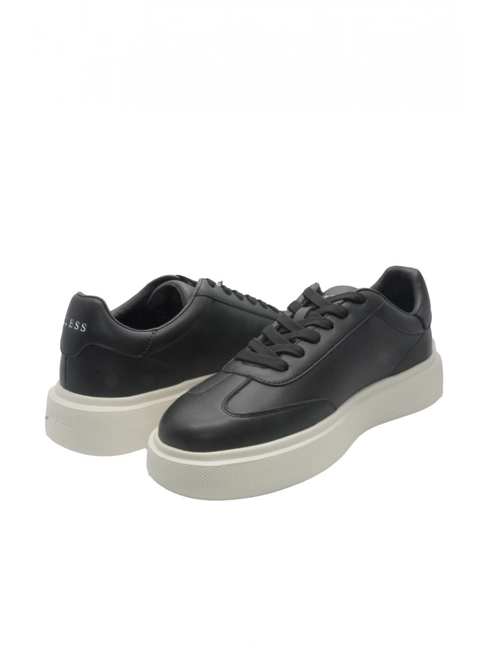 scarpe guess UOMO BLACK - FMFPLALEA12 vista laterale