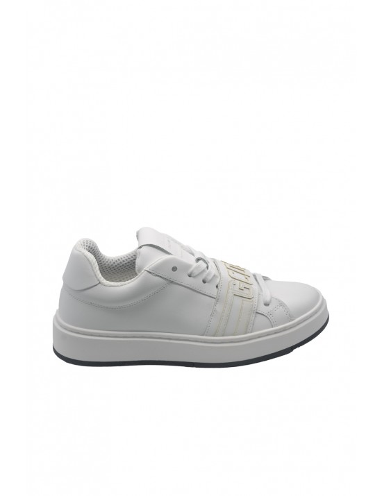 scarpe gcds UOMO WHITE - GCU1012 009 vista laterale