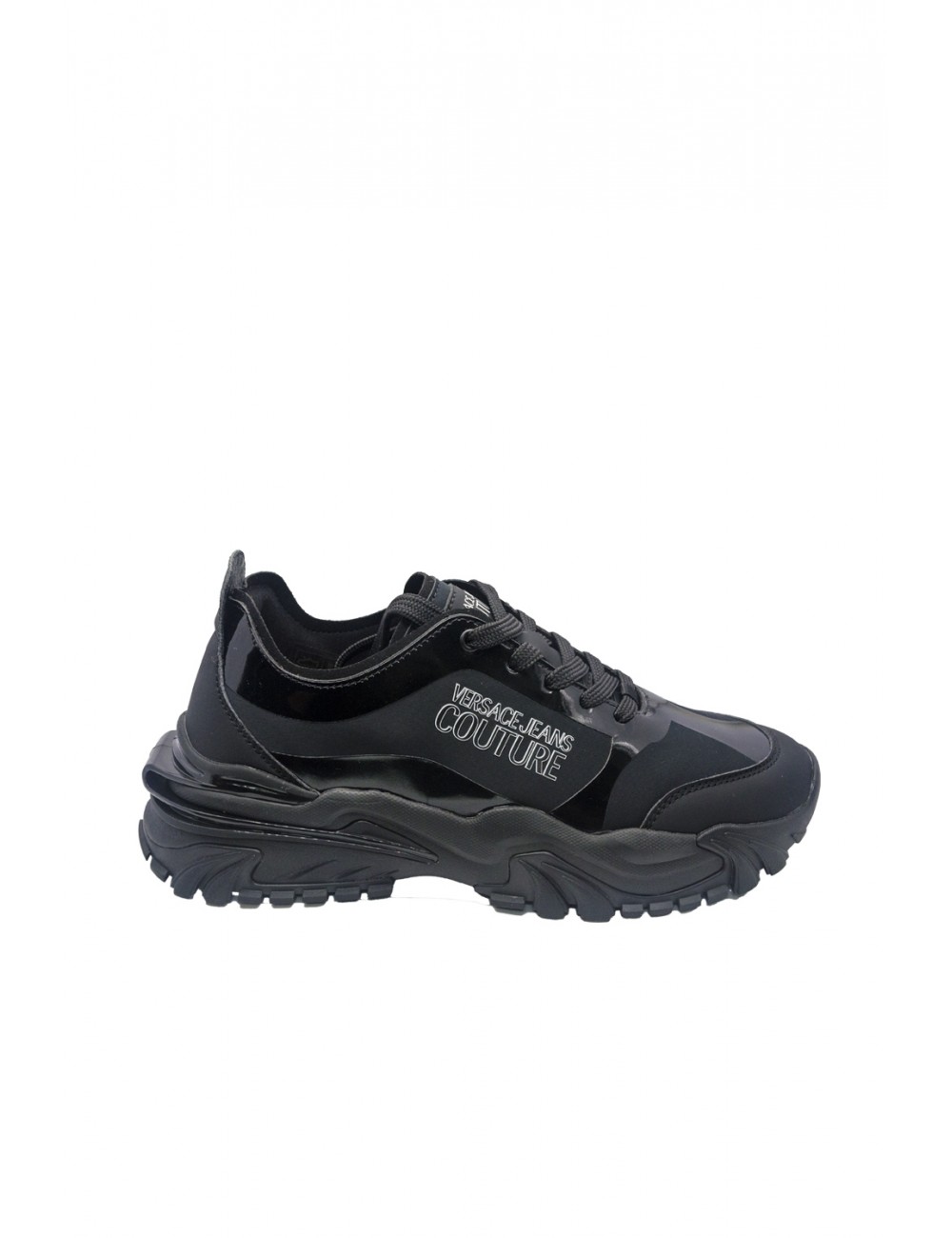 scarpe versace jeans couture UOMO NERE 899 - 79YA3SIB vista laterale