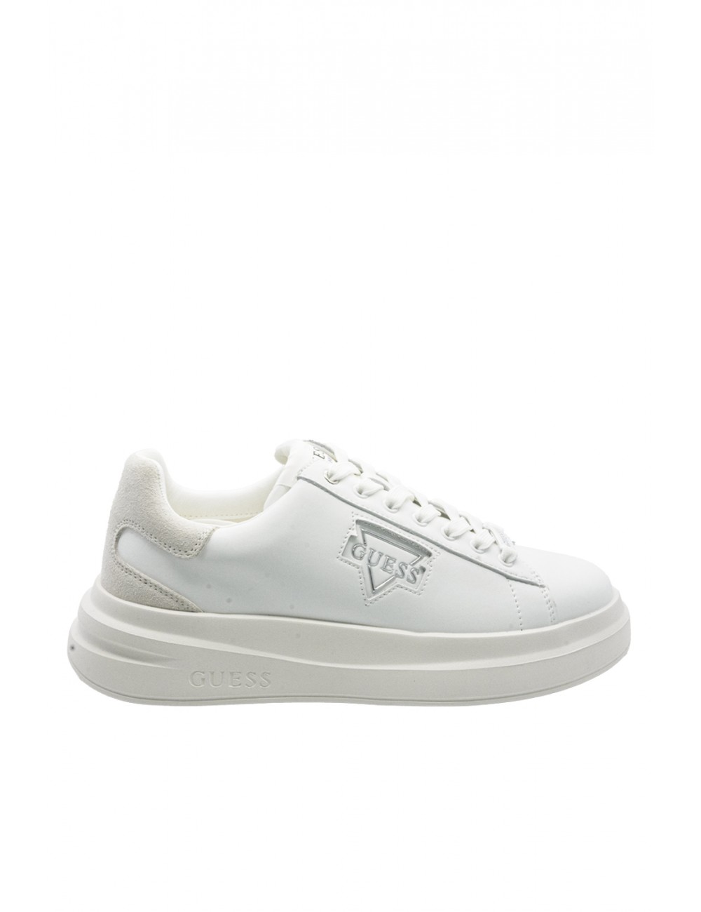 scarpe guess UOMO WHITE - FMFBANLEL12 vista laterale
