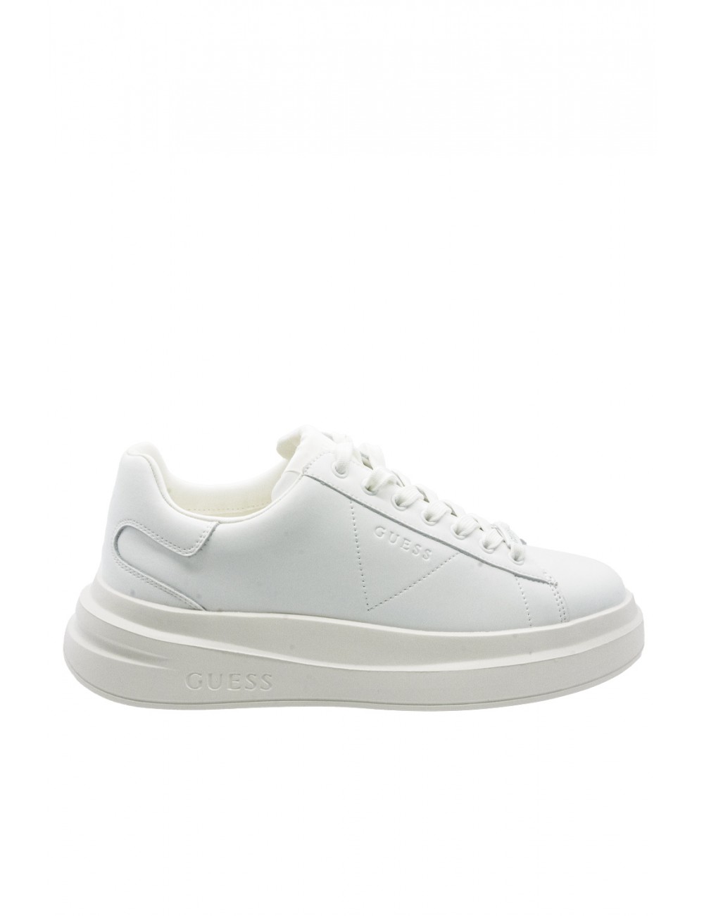 scarpe guess UOMO WHITE - FMJLBALEA12 vista laterale