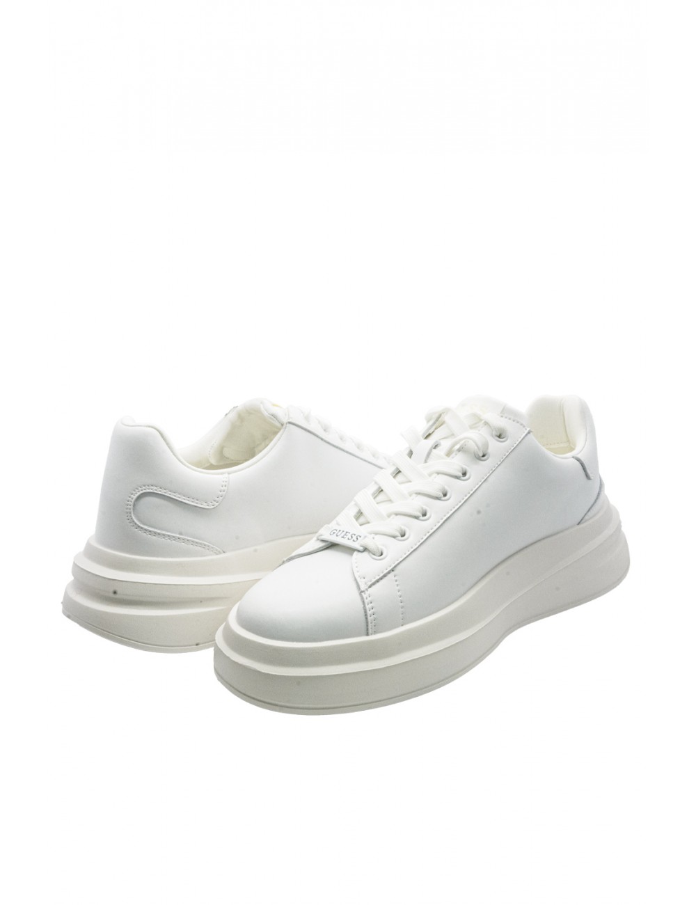 scarpe guess UOMO WHITE - FMJLBALEA12 vista laterale