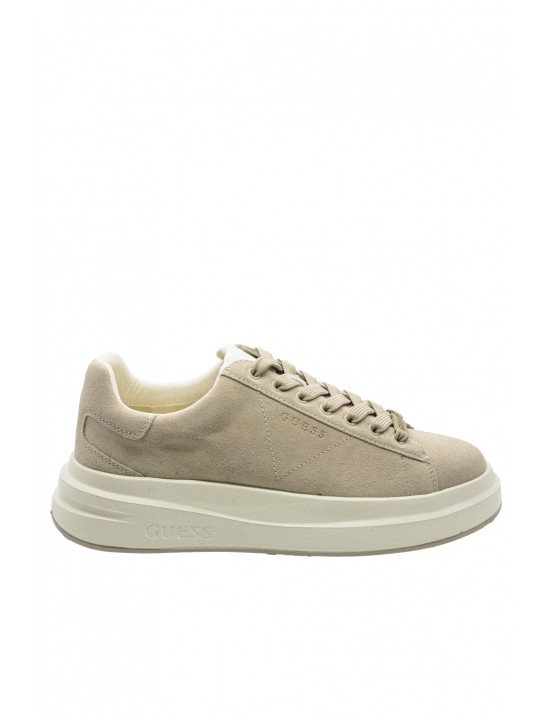 scarpe guess UOMO BEIGE - FMTLBASUE12 vista laterale