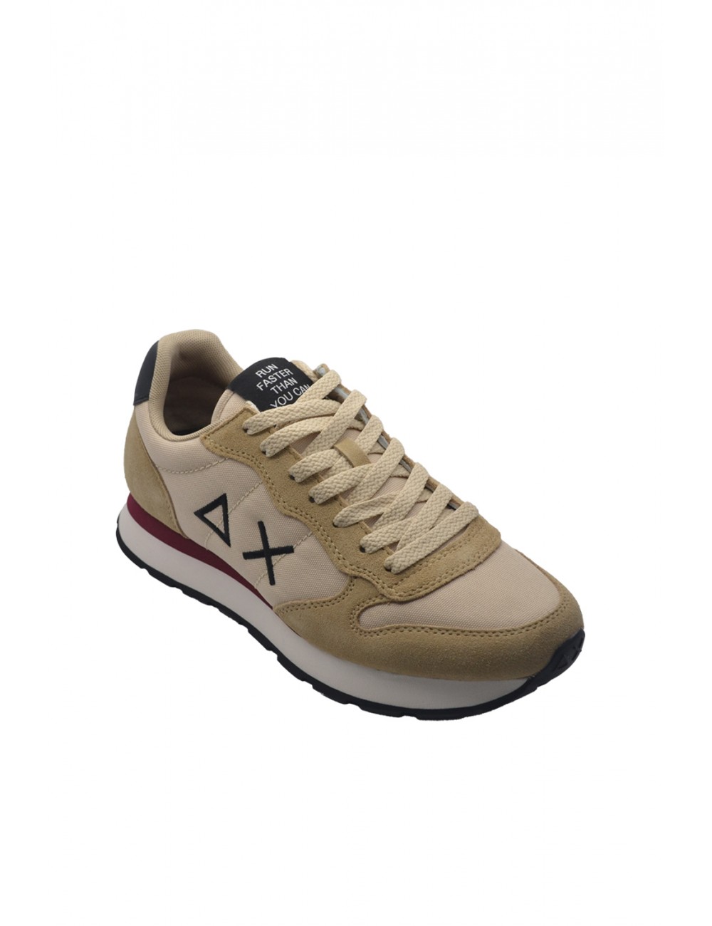 scarpe sun68 UOMO 16 BEIGE - TOM SOLID vista laterale
