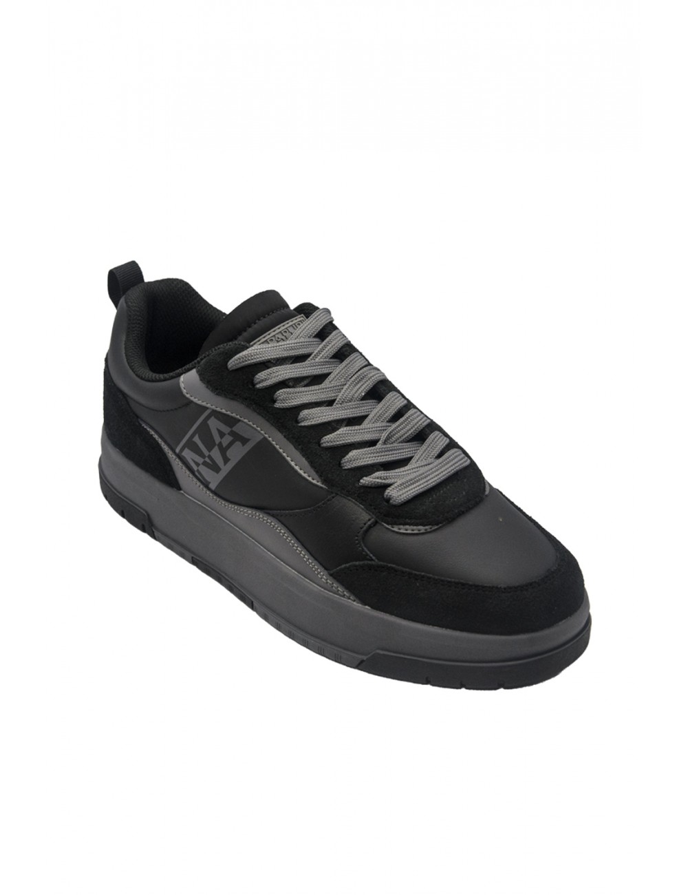 scarpe napapijri UOMO 041 BLACK - F5DUST01/SUL vista laterale