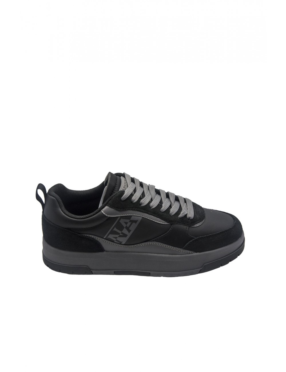 scarpe napapijri UOMO 041 BLACK - F5DUST01/SUL vista laterale