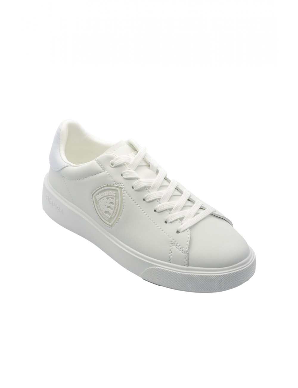 scarpe blauer UOMO WHITE - F5BUCK07/LEA vista laterale