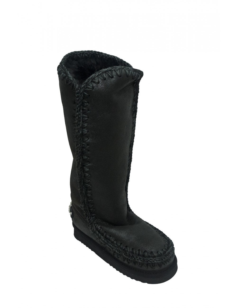 stivali alti mou DONNA NERI CBKG - MU.FW101052B - ESKIMO 40 vista laterale