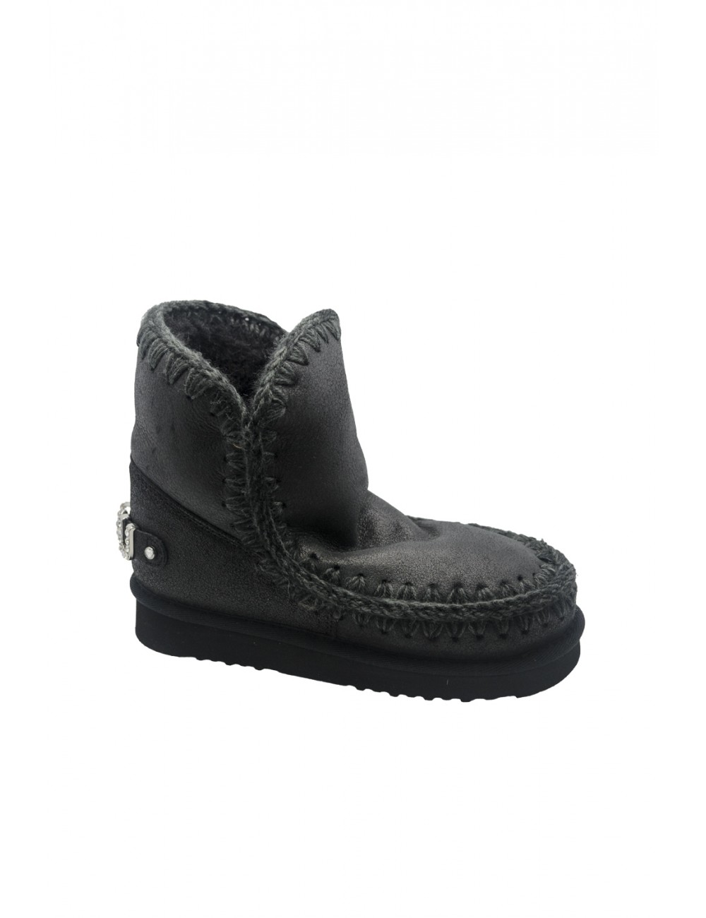 stivaletti mou DONNA NERI CBKG - MU.FW101036B - ESKIMO 18 vista laterale