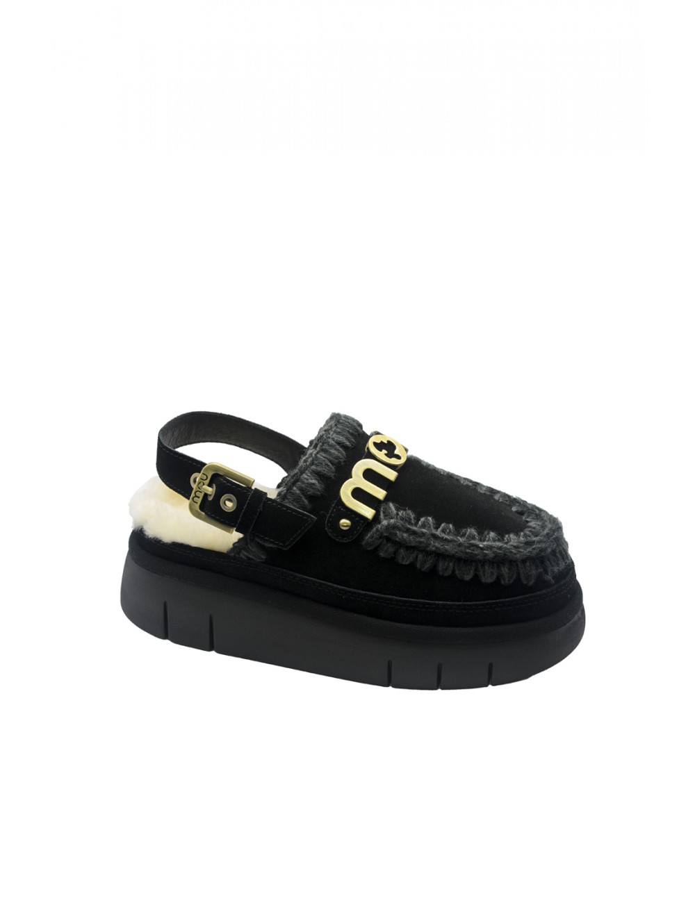 sabot mou DONNA NERI BKBK - MU.FW531026A - BOUNCE CLOG vista laterale