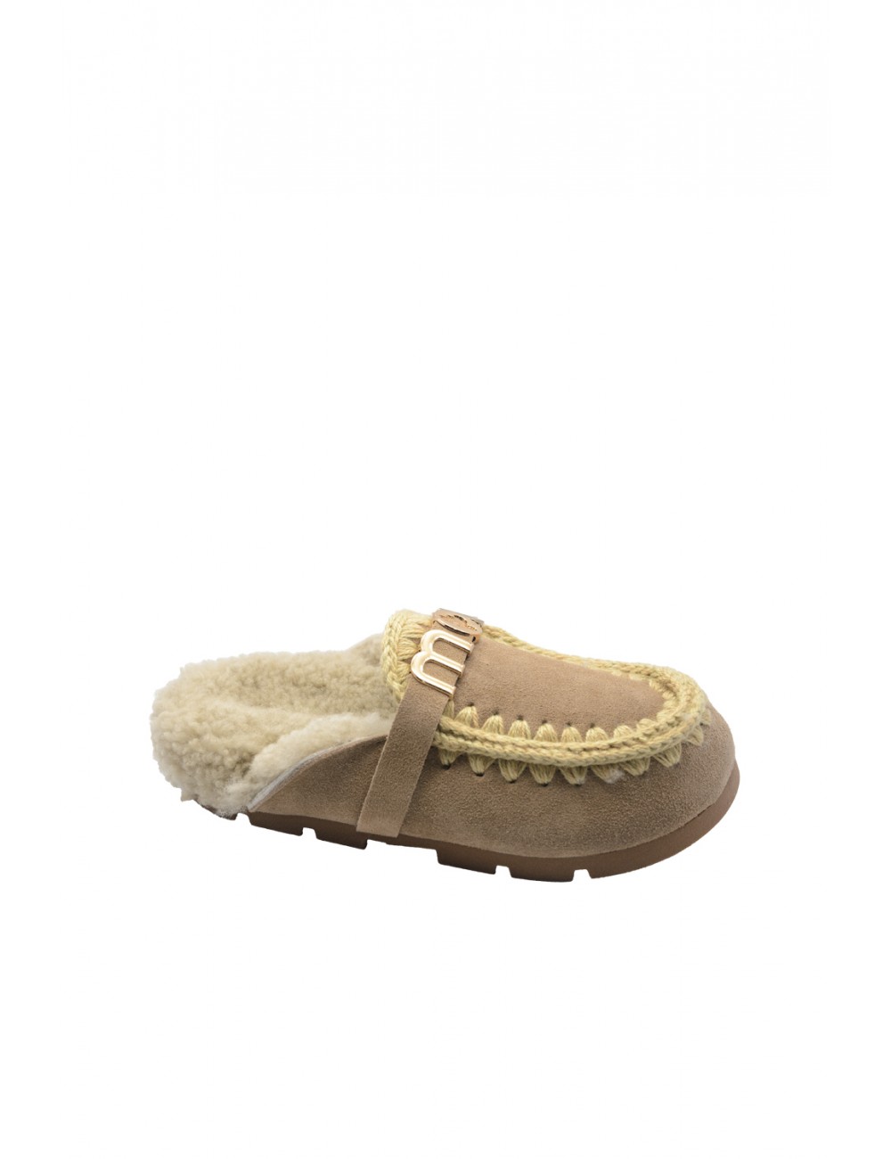 ciabatte mou DONNA CAMMELLO CAM - MU.FW431000A - WINTER BIO SLIDE vista laterale