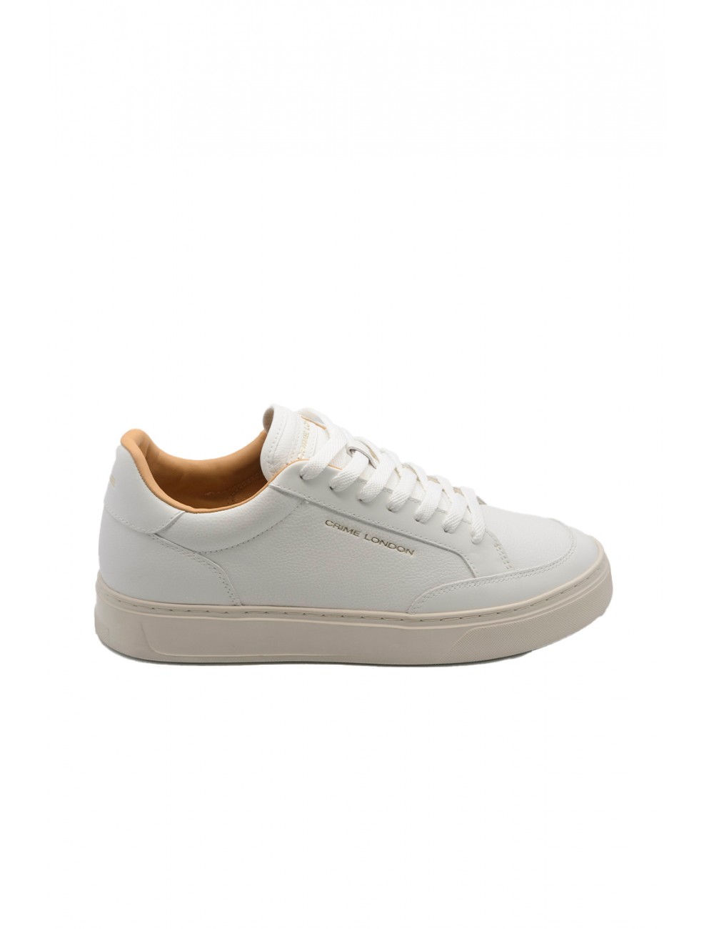 scarpe crime london UOMO BIANCHE - ECLIPSE - 11750AAB.10 vista laterale