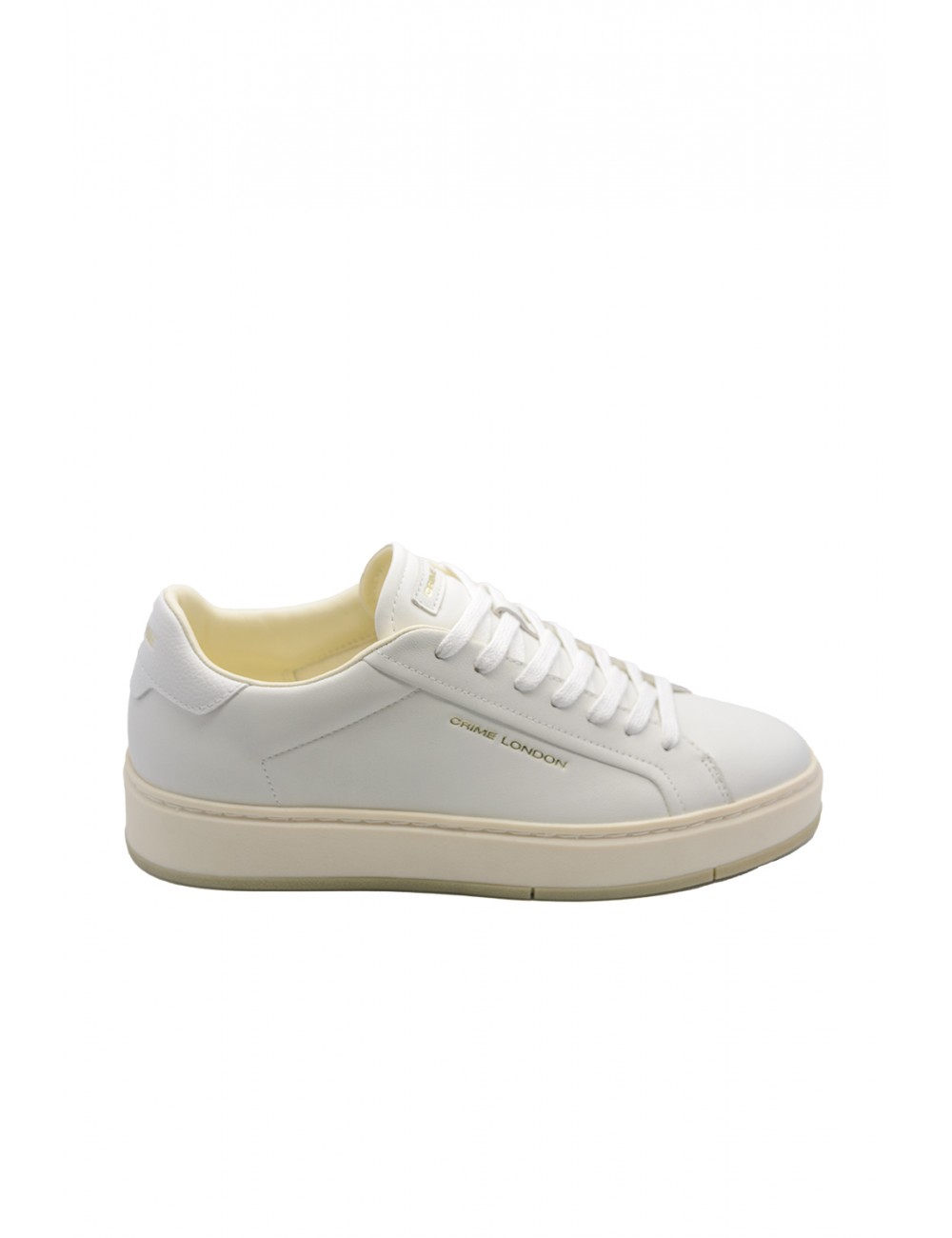 scarpe crime london UOMO BIANCHE - DESTINY - 14800PP7.10 vista laterale