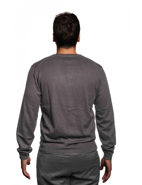 cardigan sun68 UOMO 11 NERO - K45103 vista posteriore