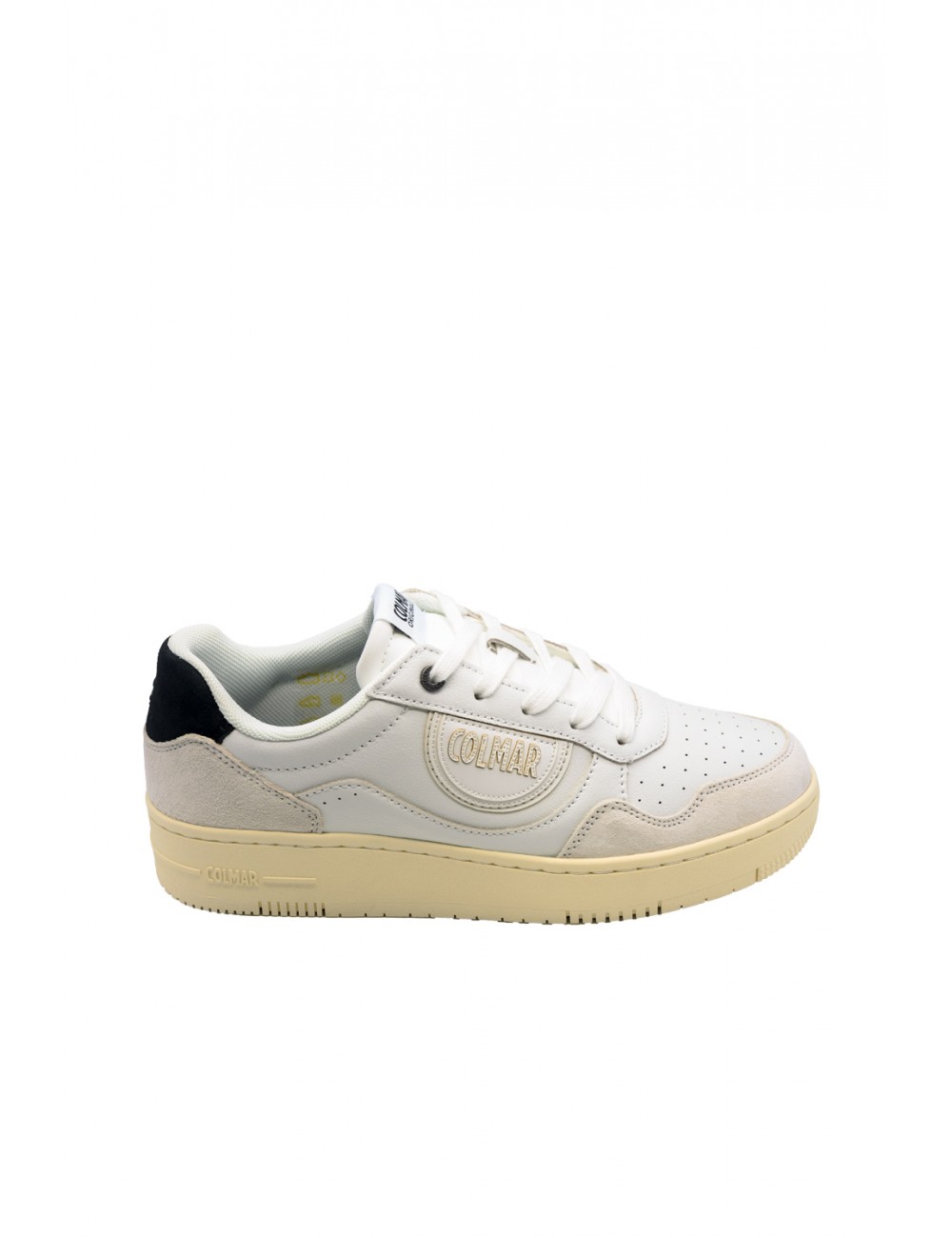scarpe colmar UOMO WHITE E BLACK - AUSTIN LOOK 078 vista laterale
