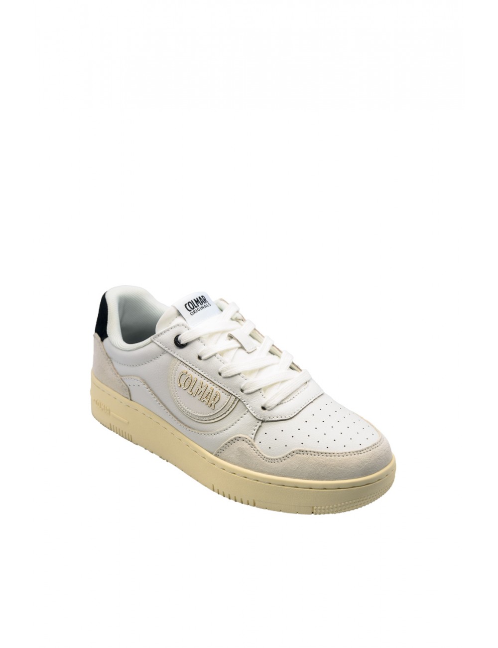 scarpe colmar UOMO WHITE E BLACK - AUSTIN LOOK 078 vista laterale