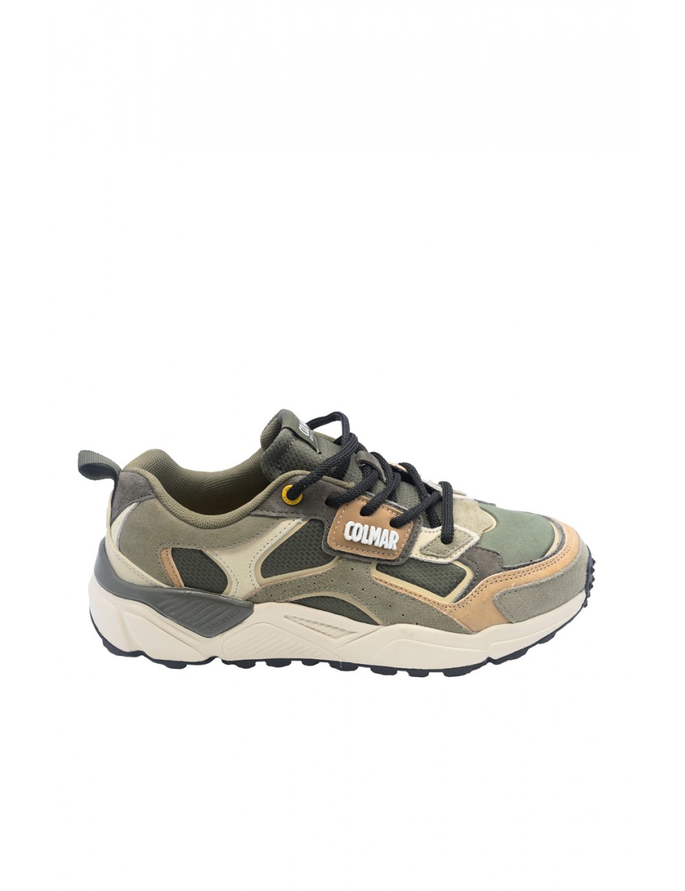 scarpe colmar UOMO MILITARY GREEN - GARNER GROUNDS 067 vista laterale