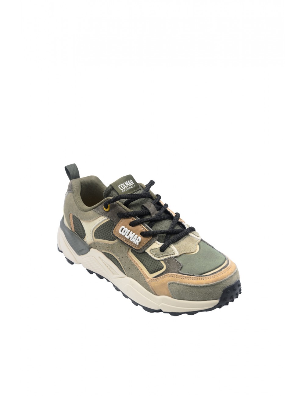scarpe colmar UOMO MILITARY GREEN - GARNER GROUNDS 067 vista laterale