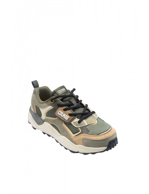scarpe colmar UOMO MILITARY GREEN - GARNER GROUNDS 067 vista frontale