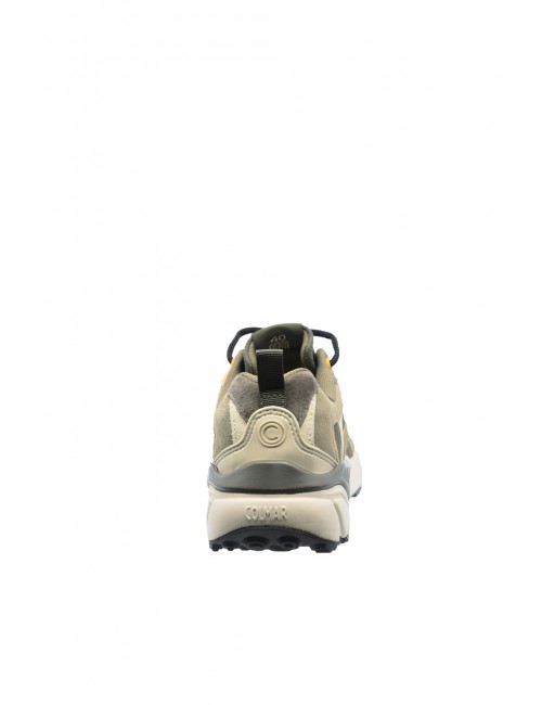 scarpe colmar UOMO MILITARY GREEN - GARNER GROUNDS 067 vista dettaglio posteriore