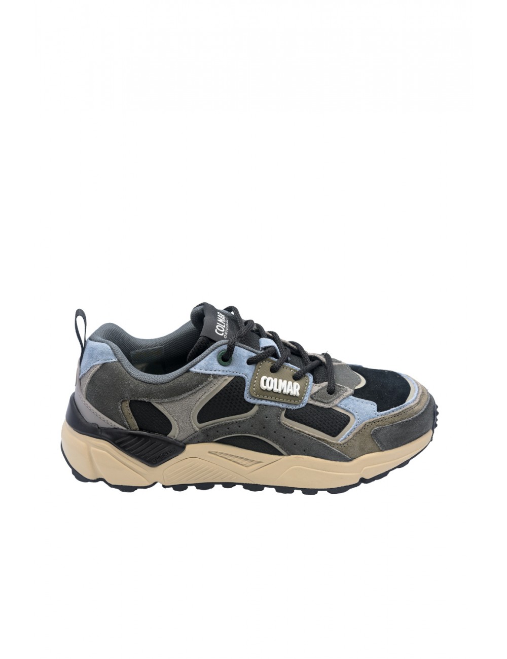 scarpe colmar UOMO BLACK - GARNER GROUNDS 066 vista laterale