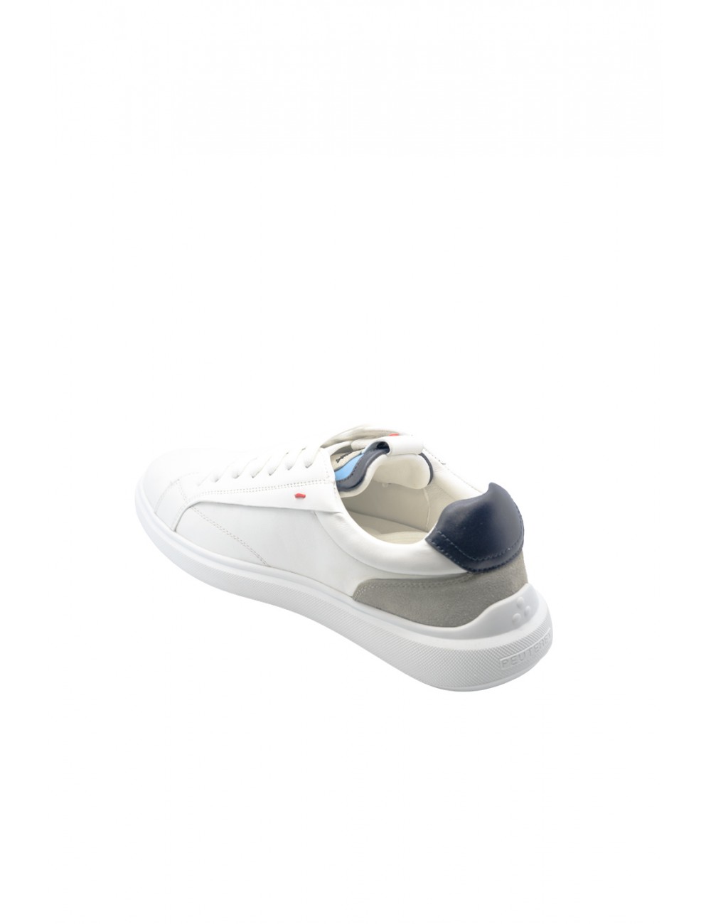 scarpe peuterey UOMO BIANCHE E BLU 215 - QUARTER - PEU5522 vista posteriore scarpe peuterey UOMO BIANCHE E BLU 215 - QUARTER - PEU5522 vista posteriore