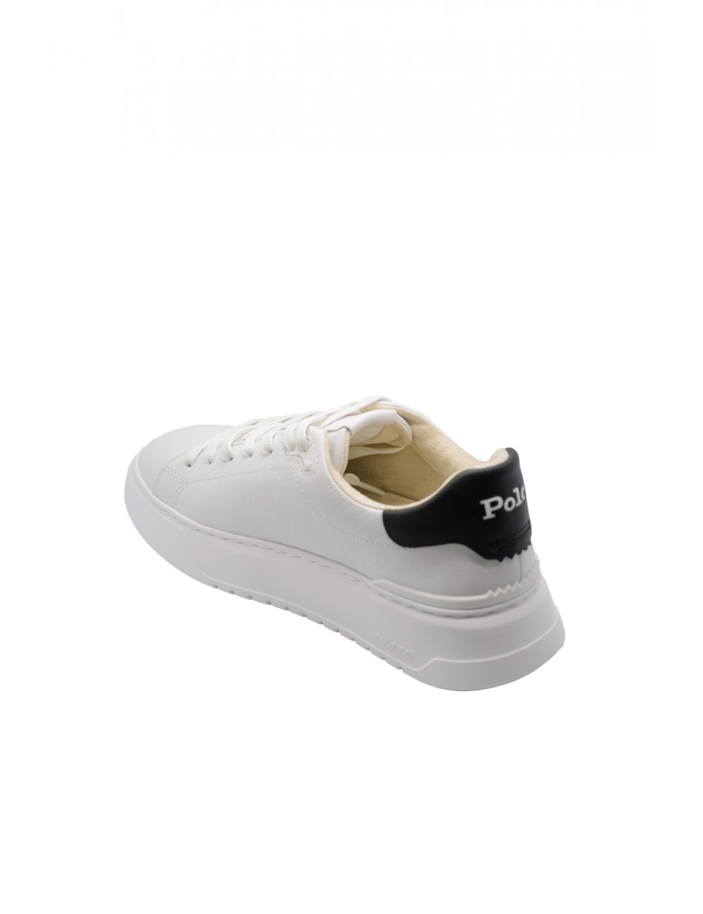 scarpe polo ralph lauren UOMO WHITE MU - RLITE COURT-SK-LTL vista posteriore scarpe polo ralph lauren UOMO WHITE MU - RLITE COURT-SK-LTL vista posteriore