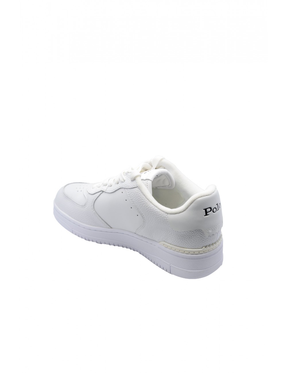 scarpe polo ralph lauren UOMO BIANCHE WH/WH/BKPP - MASTERS CRT-SK-LTL vista posteriore scarpe polo ralph lauren UOMO BIANCHE WH/WH/BKPP - MASTERS CRT-SK-LTL vista posteriore