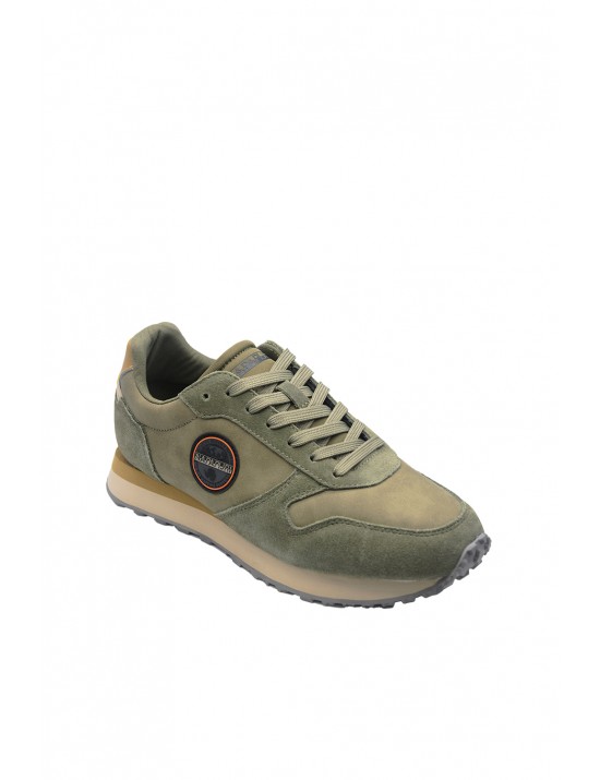 scarpe napapijri UOMO VERDI RAINDRUM - F5NOVA01/NUS vista laterale