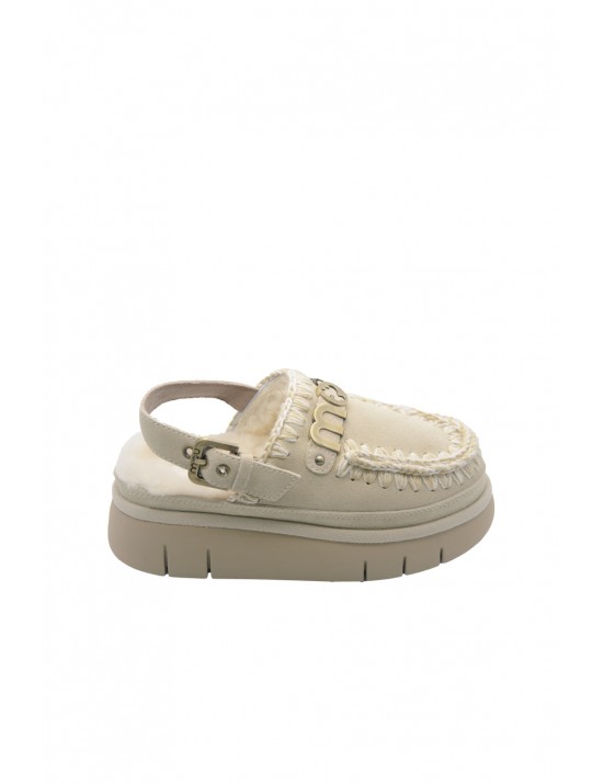 sabot DONNA GHIACCIO CHLK - MU.FW531026A - BOUNCE CLOG vista laterale