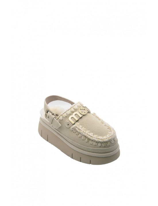sabot DONNA GHIACCIO CHLK - MU.FW531026A - BOUNCE CLOG vista laterale
