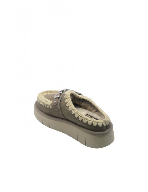 sabot mou DONNA GRIGIE ELGRY - MU.FW531001A - BOUNCE CLOG vista posteriore