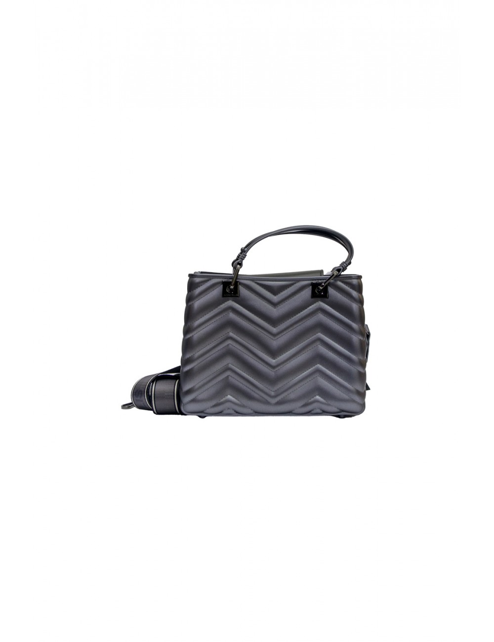 borsa marc ellis DONNA GRIGIA E ARGENTO GUN METAL/CDF - FLAT KRISSY M WAVE_25 vista posteriore borsa marc ellis DONNA GRIGIA E ARGENTO GUN METAL/CDF - FLAT KRISSY M WAVE_25 vista posteriore