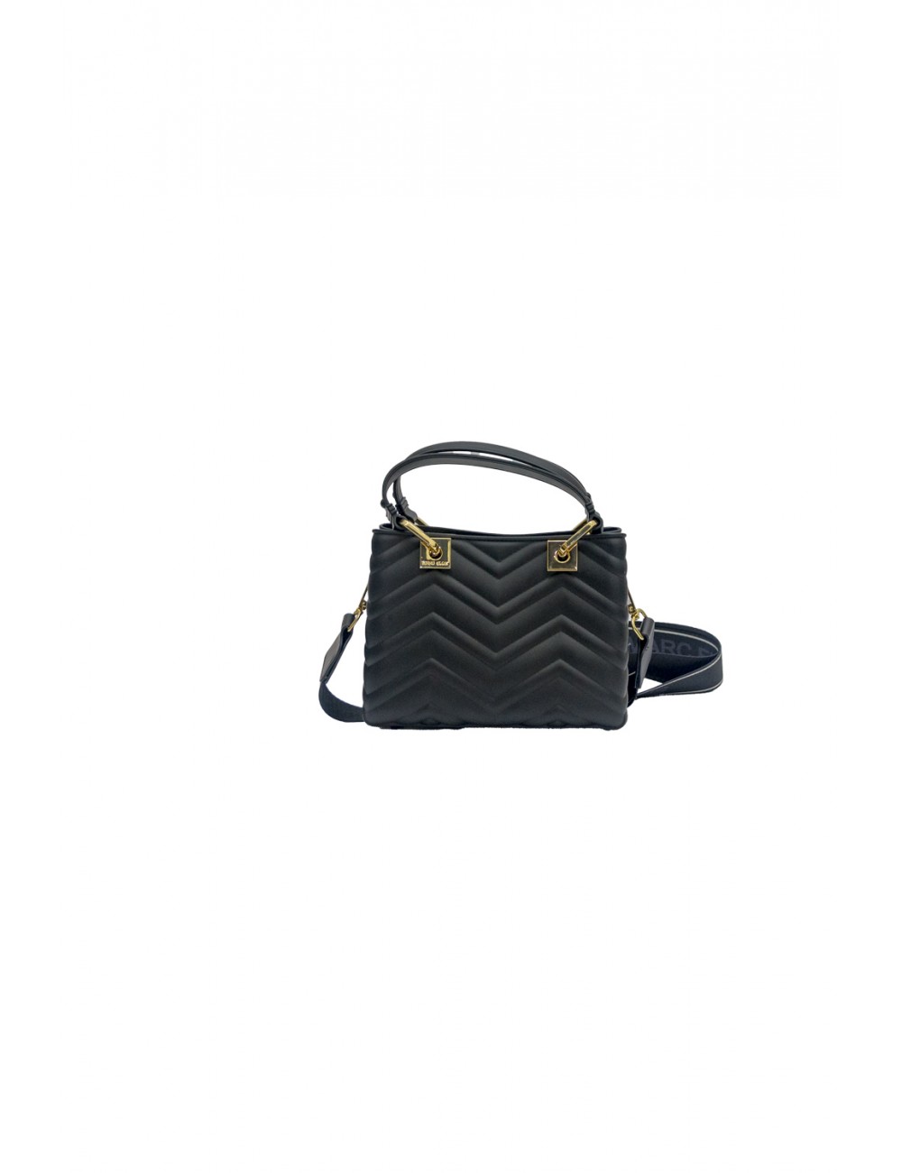 borsa marc ellis DONNA BLACK E LIGHT GOLD - FLAT KRISSY S WAVE_25 vista posteriore borsa marc ellis DONNA BLACK E LIGHT GOLD - FLAT KRISSY S WAVE_25 vista posteriore