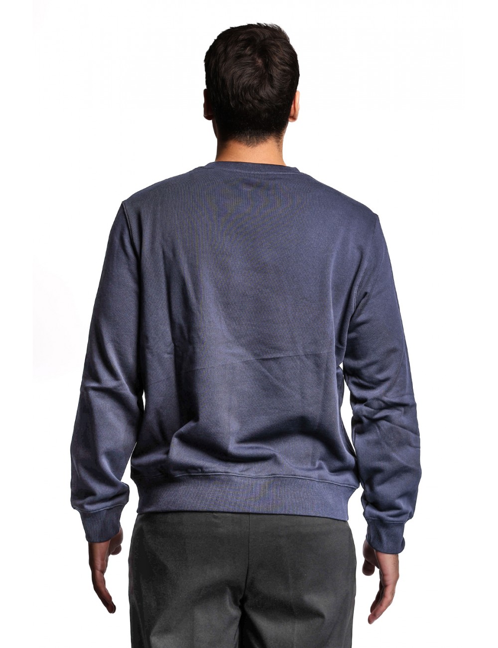 felpa sun68 UOMO 07 NAVY BLUE - F45103 vista frontale