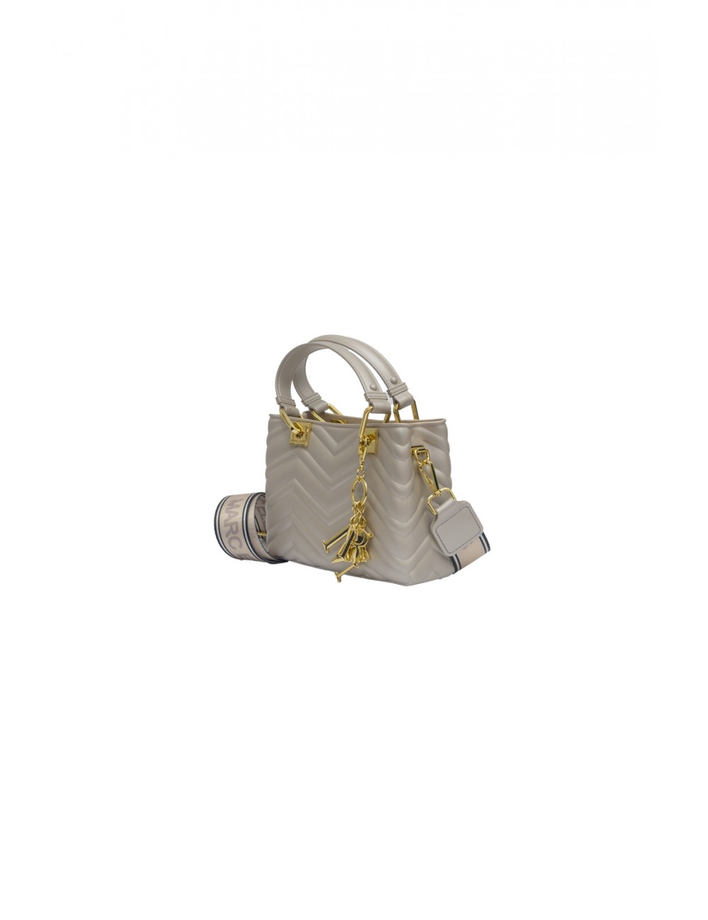 borsa marc ellis DONNA TORTORA E ORO TAUPE/LIGHT GOLD - FLAT KRISSY S WAVE_25 vista frontale