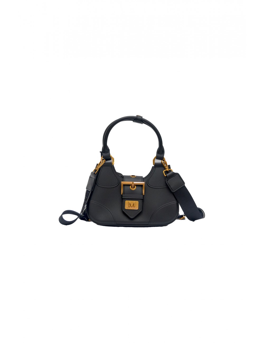 borsa marc ellisDONNA BLACK E RAME - FLAT CIRCLE_25 vista frontale