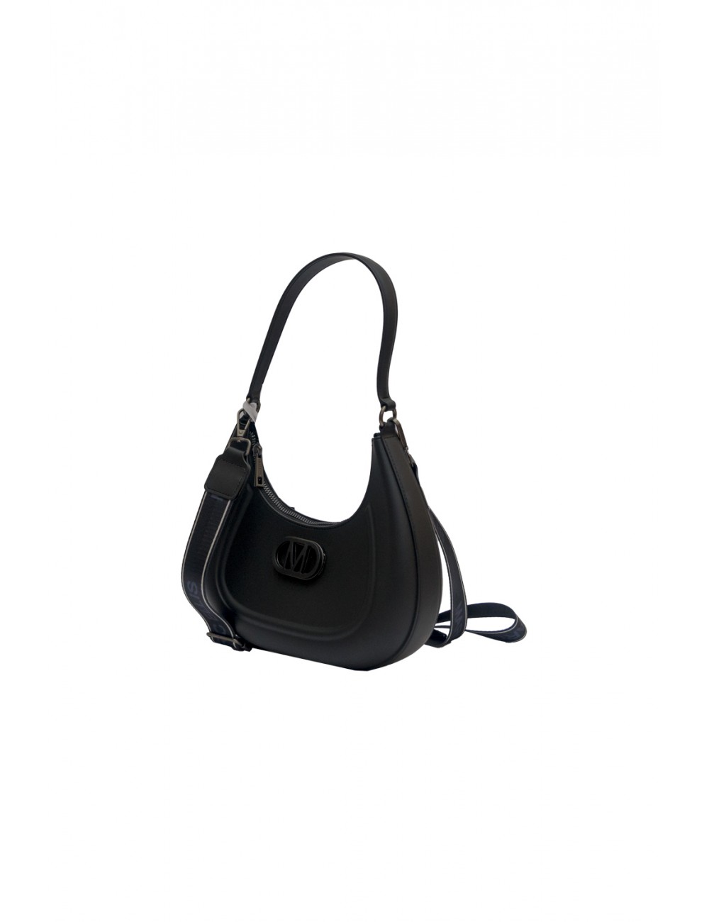 borsa marc ellis DONNA BLACK E BRUSH CDF - FLAT HERO vista frontale