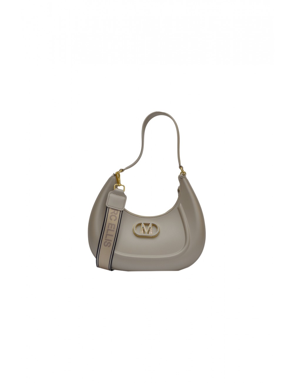 borsa marc ellis DONNA TORTORA E ORO TAUPE/LIGHT GOLD - FLAT HERO vista frontale