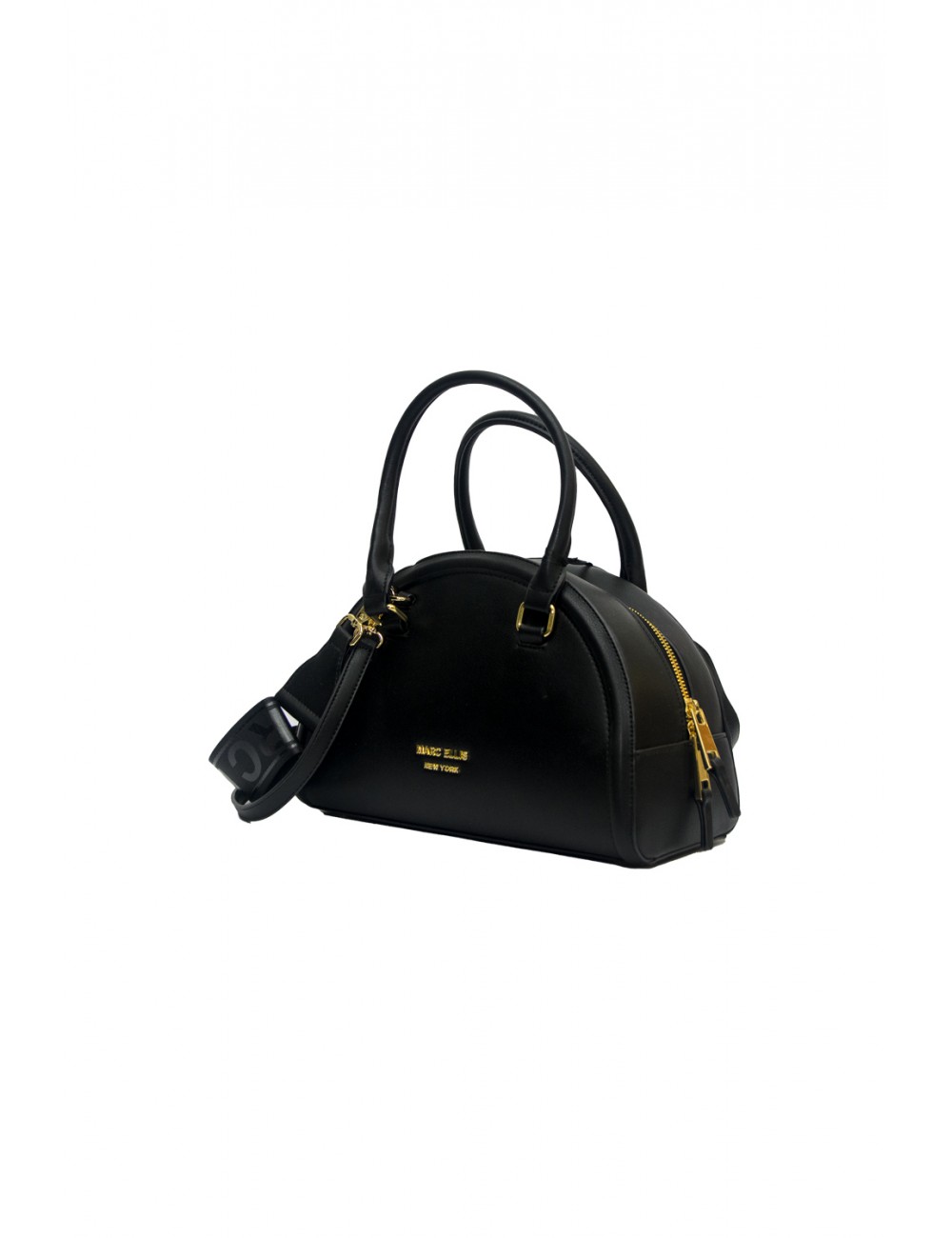 borsa marc ellis DONNA BLACK E GOLD - BRILLA BAG vista frontale