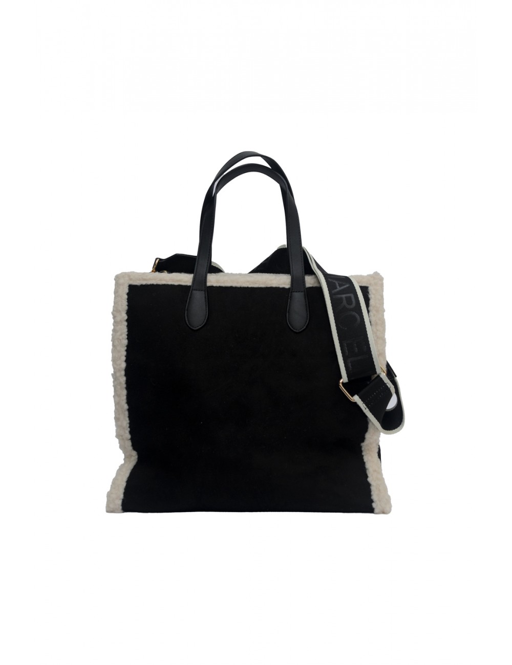 borsa marc ellis  DONNA BLACK - BUBY SUEDE L vista posteriore borsa marc ellis  DONNA BLACK - BUBY SUEDE L vista posteriore