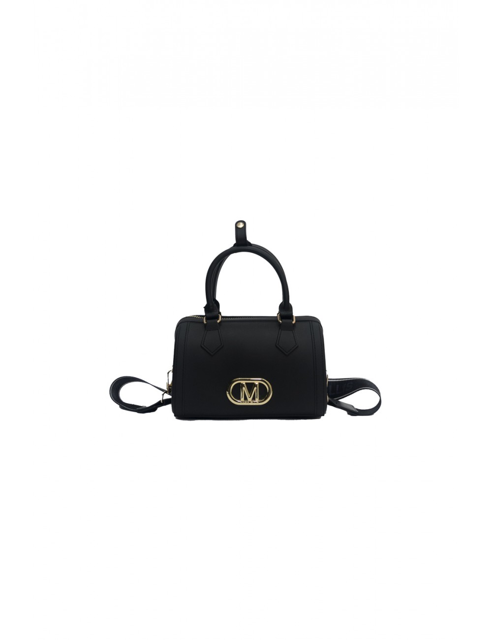 borsa marc ellis DONNA BLACK E LIGHT GOLD - FLAT ESTRELLA vista frontale