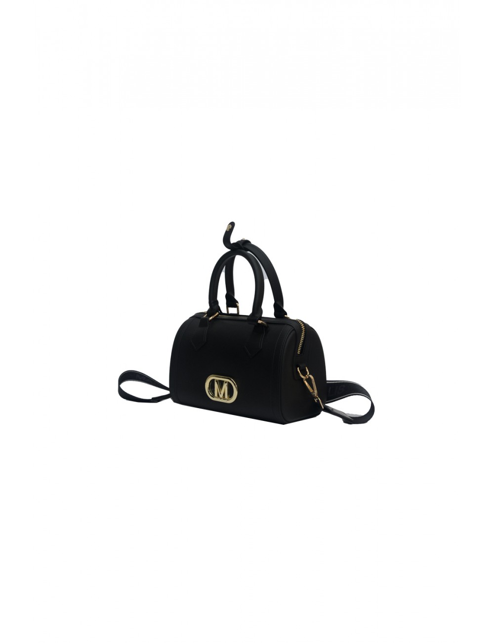 borsa marc ellis DONNA BLACK E LIGHT GOLD - FLAT ESTRELLA vista frontale