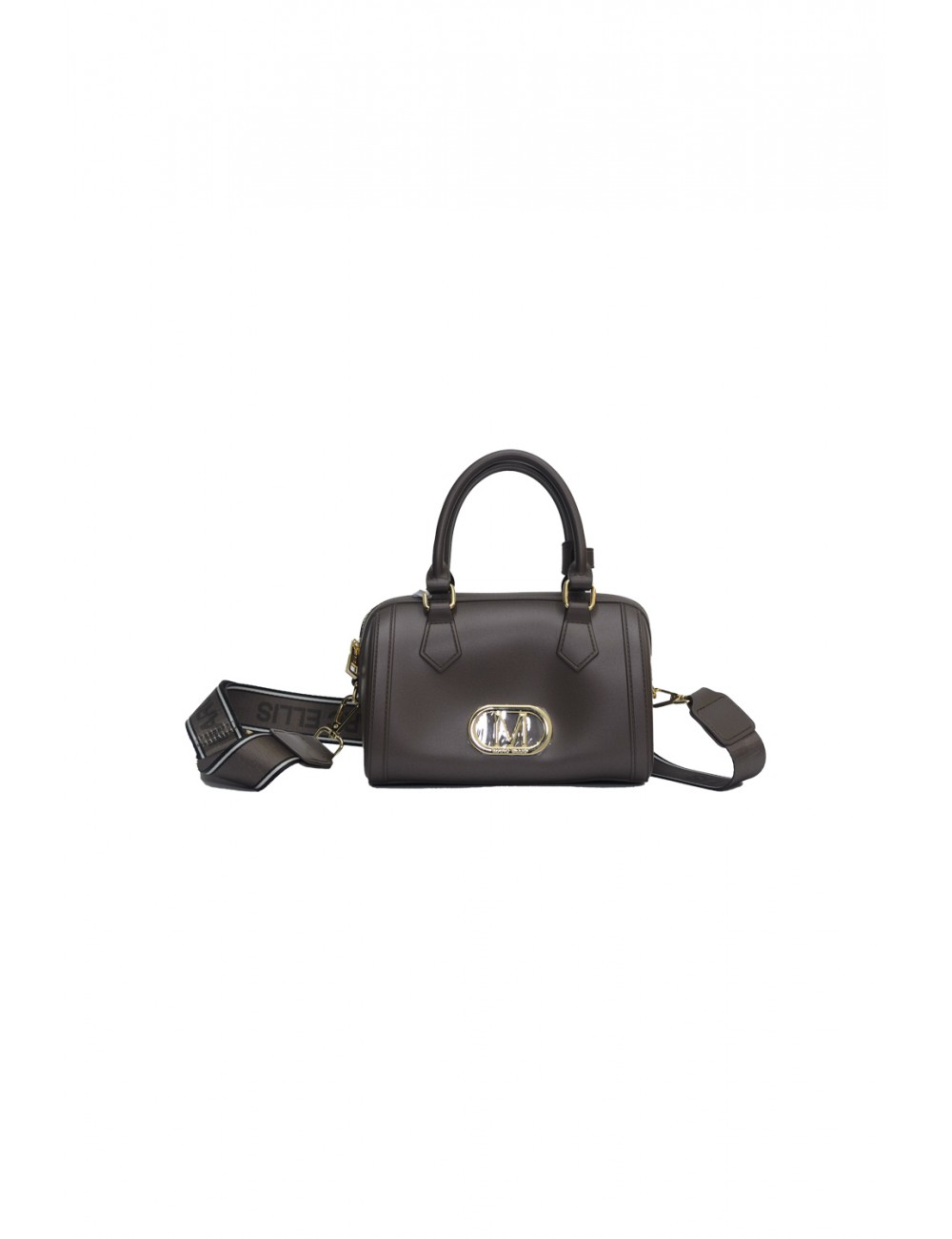 borsa marc ellis DONNA MARRONE E ORO COCOA/LIGHT GOLD - FLAT ESTRELLA vista frontale