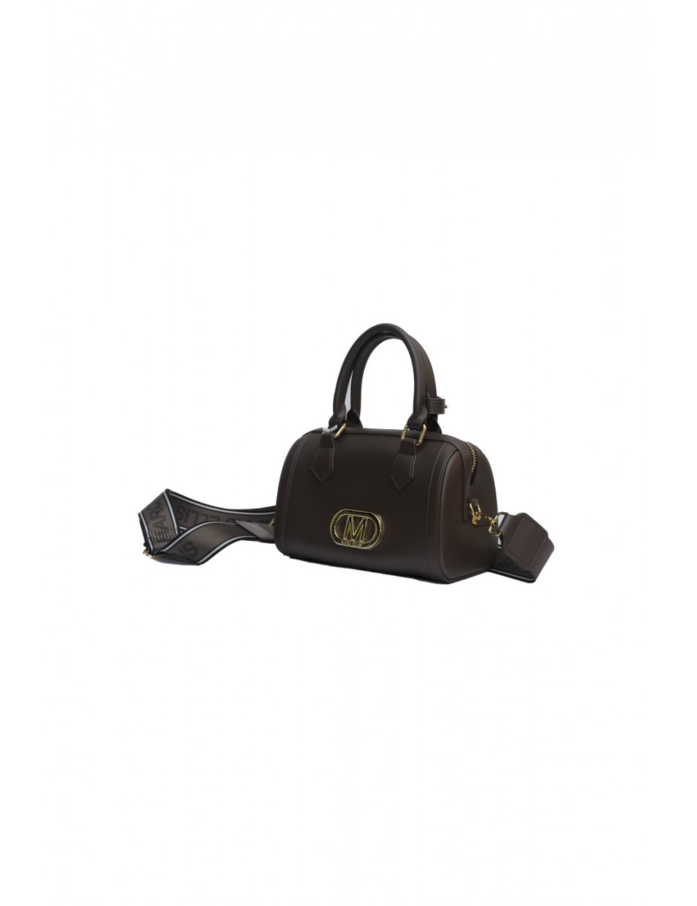 borsa marc ellis DONNA MARRONE E ORO COCOA/LIGHT GOLD - FLAT ESTRELLA vista frontale